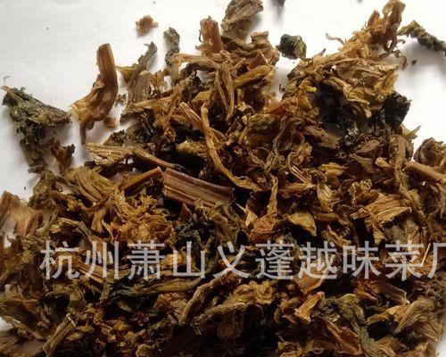 梅干菜和雪菜是同一种菜吗？它们的区别在哪里？